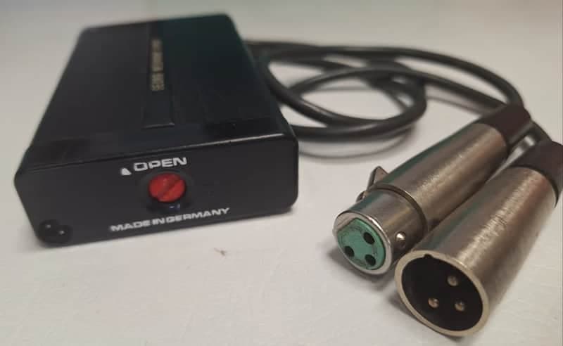 Neumann BS 945 Portable phantom power supply for microphone.