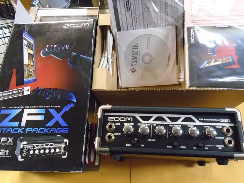 nos Zoom ZFX Stack Package w/ S2t USB Audio Interface