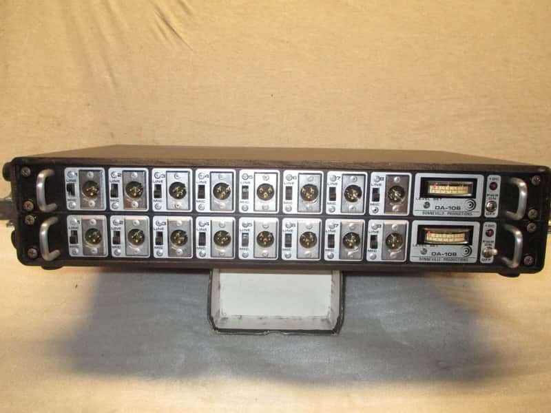 2 x BONNEVILLE DA 108 DISTRIBUTION AMPLIFIERS