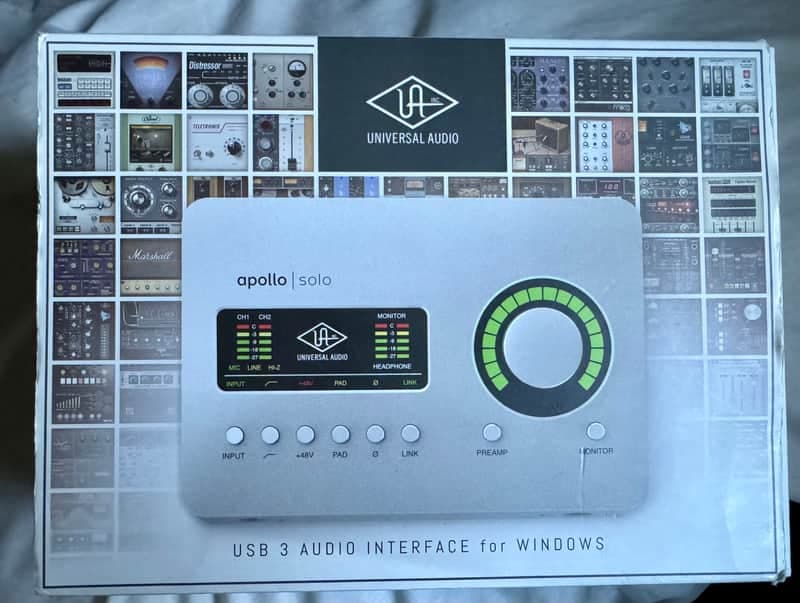 Universal Audio Apollo Solo Heritage Edition USB 3.0 Audio Interface 2020 - Present - Silver