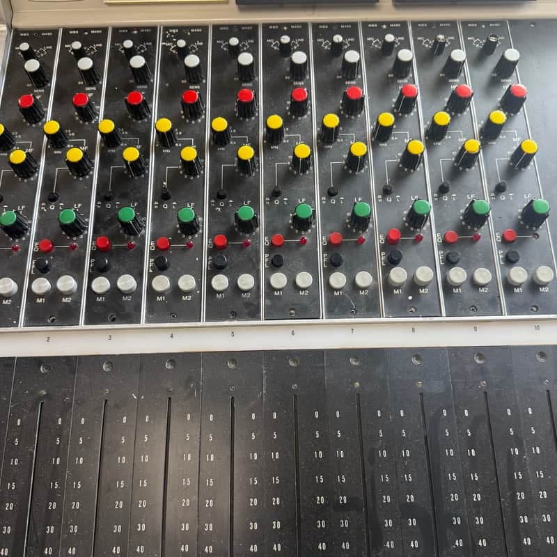 10 Ward Beck M480 preamp/eq modules