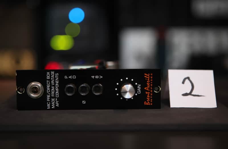 Brent Averill API 312 Pre-Amp / Direct Box made from vintage API Components 2 of 6
