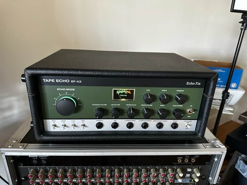 Echo Fix EF-X2 Tape Echo with Reverb 2019 - Present - Green Panel