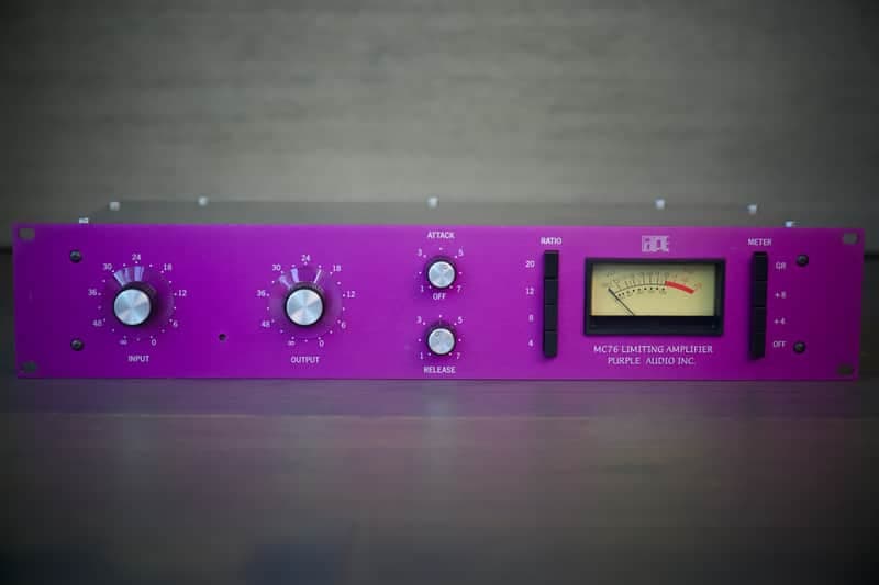 Rare Vintage Purple Audio MC76 Limiting Amplifier / Compressor