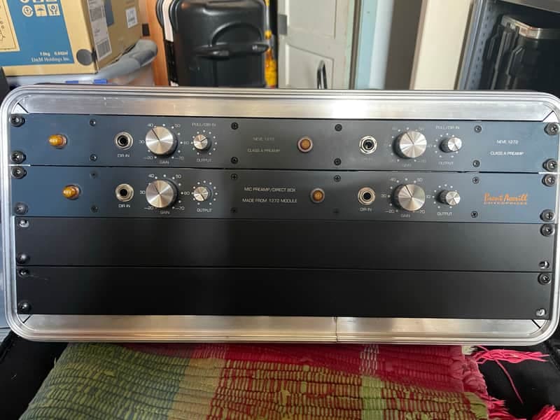BAE Brent Averill 1272 Neve Vintage 1272, 2 pairs of preamps