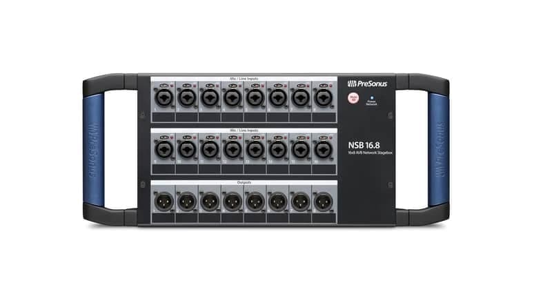 PreSonus NSB 16.8 16x8 AVB Network Stagebox 2018 - Present - Black