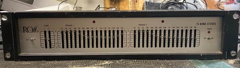 Ross 15 Band 2 Channel Graphic EQ