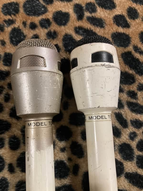 Super Rare Turner TC-12 & TC-20 Vocal Microphones Made in USA