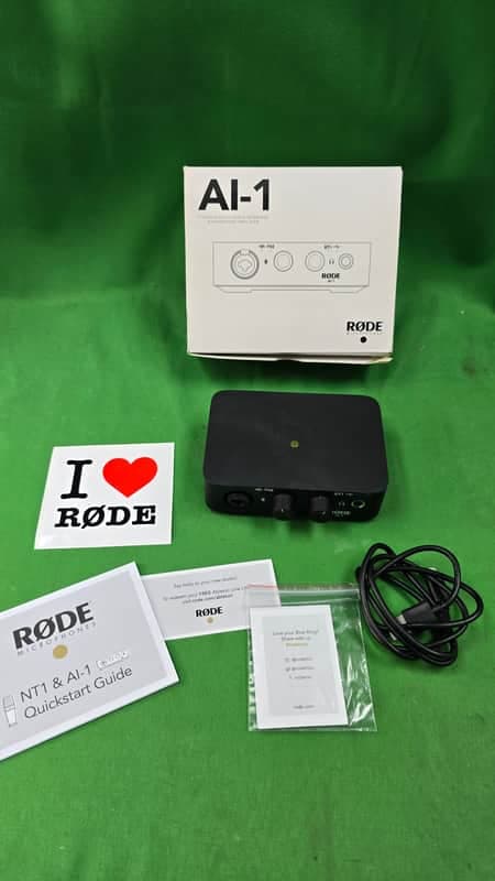RODE AI-1 USB Audio Interface 2017 - Black Tested