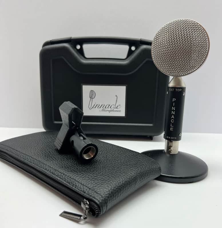 Pinnacle Microphones FAT TOP BLACK RIBBON MICROPHONE