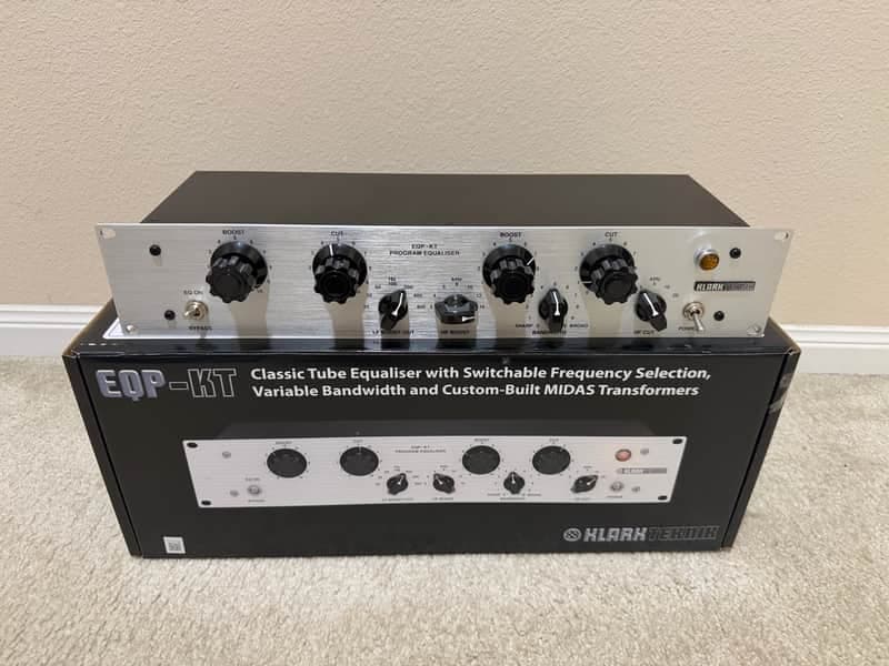 Klark Teknik EQP-KT Classic Tube Equalizer 2017 - 2019 - Silver