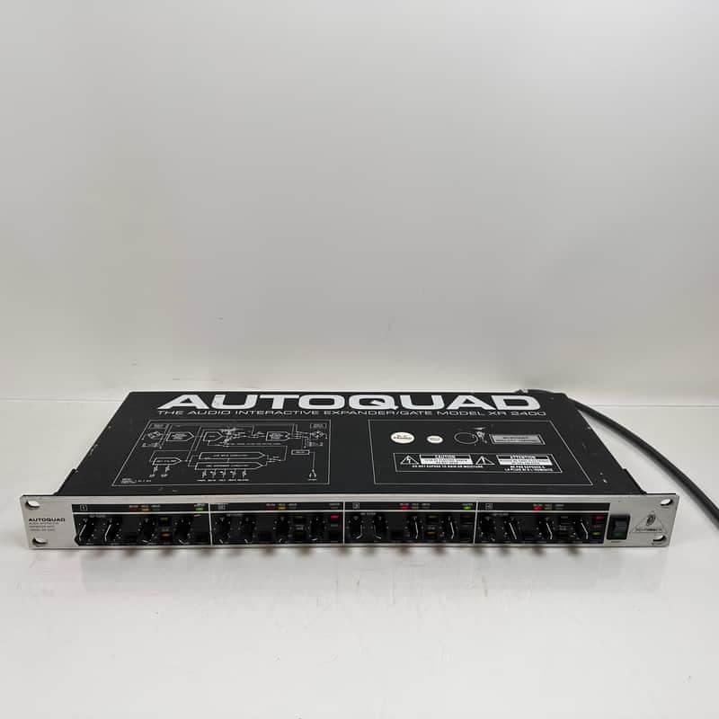 XR 2400 Behringer Autoquad Audio Interactive Expander / Gate