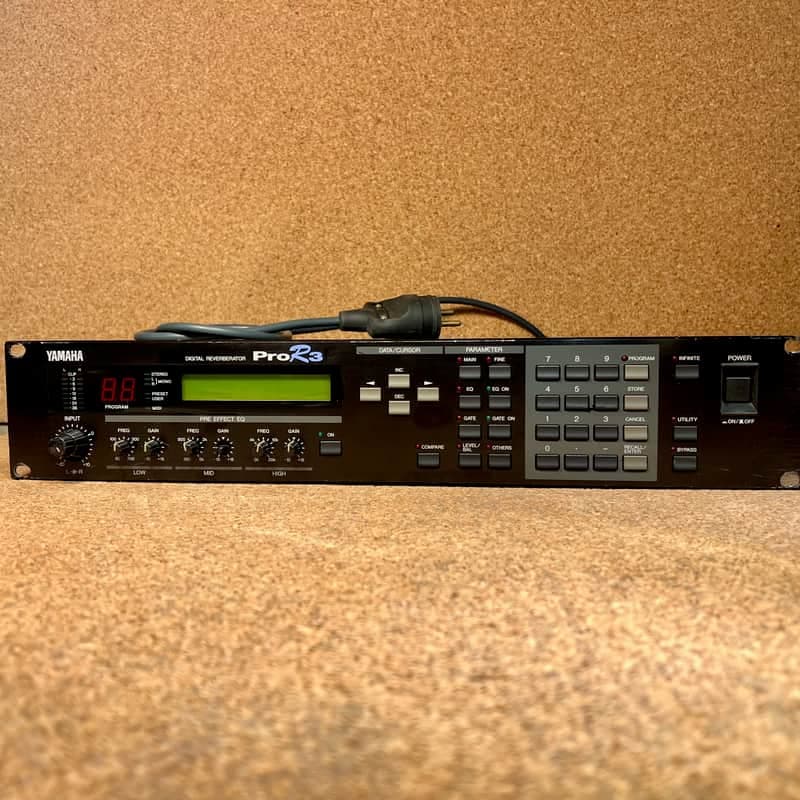 Yamaha Pro R3 Digital Reverberator 1990s – Serviced – Warranty