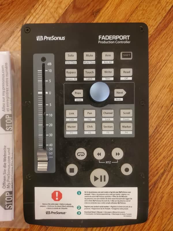 PreSonus FaderPort USB DAW Control Surface 2017 - Present - Black
