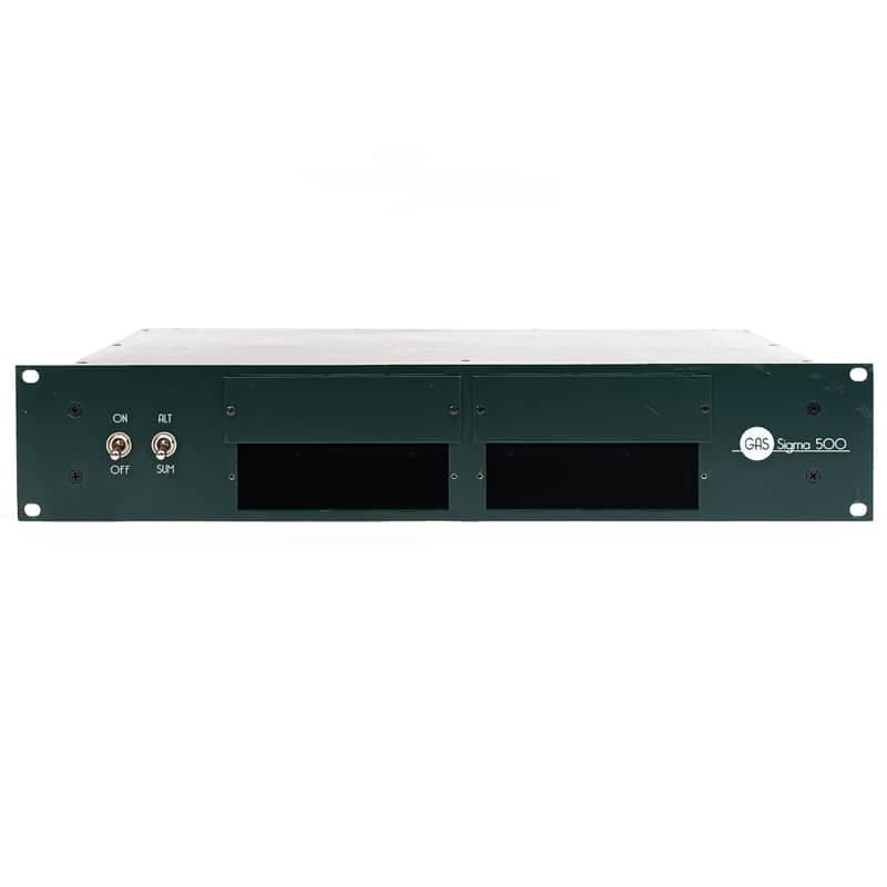 GAS Audio Sigma 500 Summing Mixer & 500-Series Rack Frame - Summing System