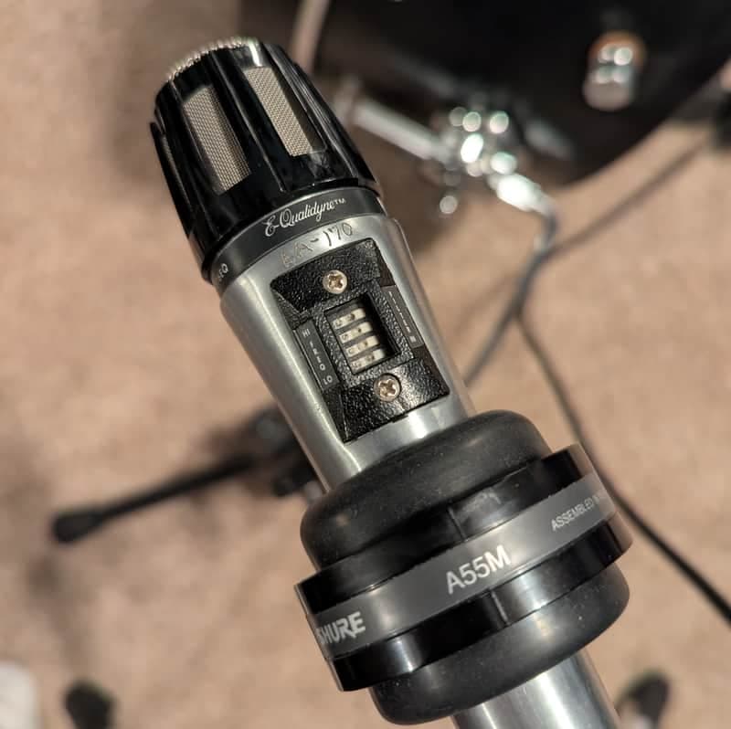 Shure 516eq dynamic microphone 1979-1982
