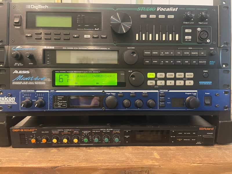 Alesis Midiverb 4 16-Bit Digital Effects Processor 1990s - Black