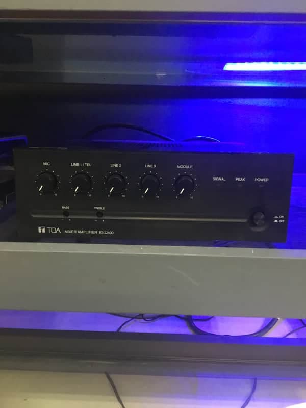 TOA BG-2240D Mixer Amplifier