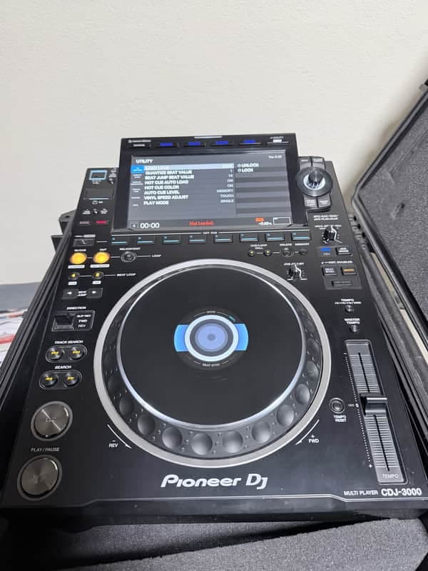 Pioneer CDJ-3000 with Watertight Plastic Case