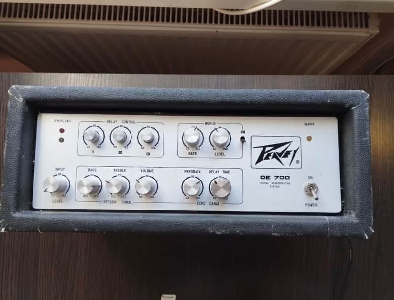 Original Rare Reverberation System Peavey DE 700 1980s