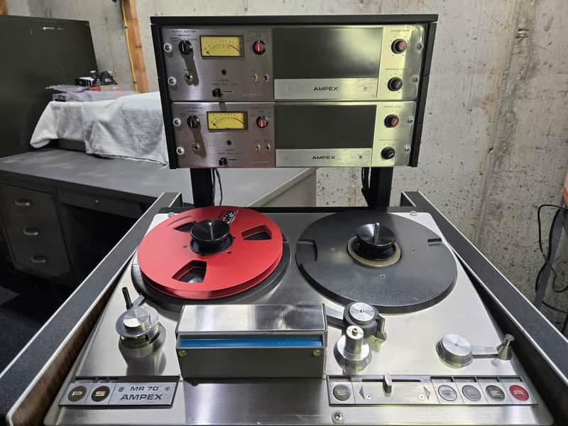 Ampex MR70 1/2" Analog Tape Machine | Fully Refurbished / Turnkey