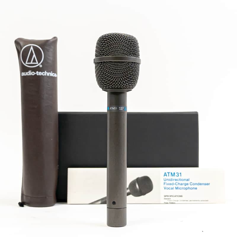 Audio-Technica ATM31 Cardioid Condenser Microphone with Case