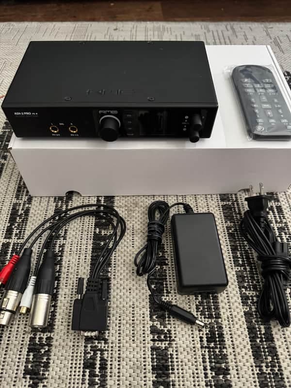 RME ADI-2 PRO FS R Black Edition AD/DA Converter- Mint Condition
