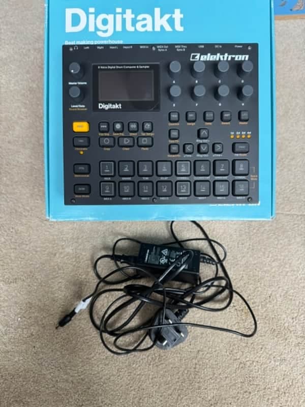Elektron Digitakt 2017 - 2024 - Black