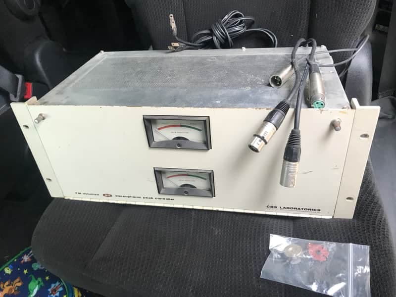 CBS Laboratories 411 Volumax stereo compressor limiter