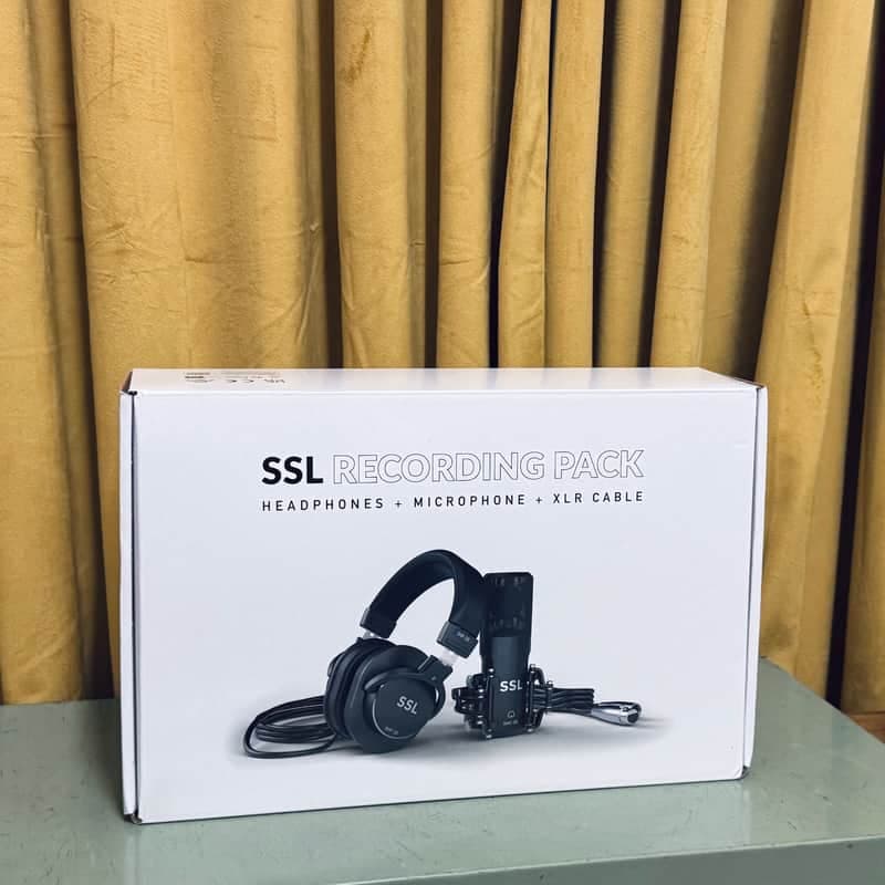 SSL Recording Pack w/ Headphones, Microphone, etc