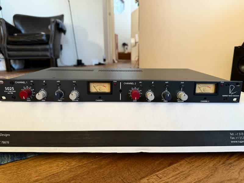 Rupert Neve Designs 5025 Shelford Dual Microphone Preamp 2021 - Present - Shelford Blue