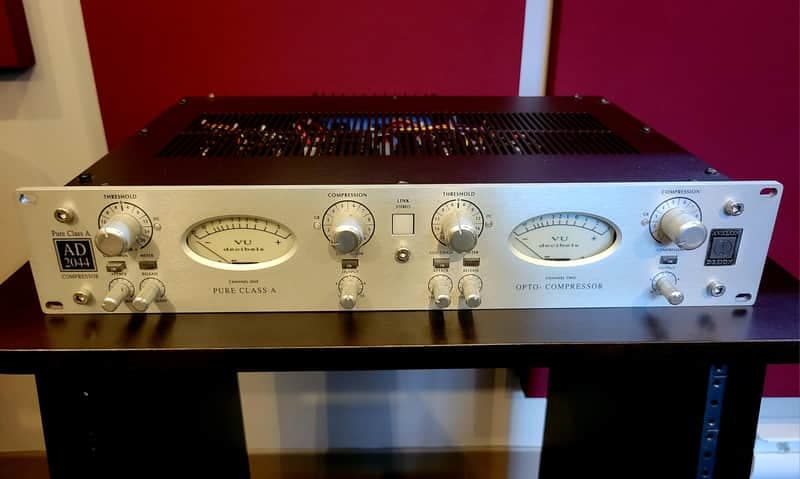 Avalon AD2044 Dual Mono / Stereo Optical Compressor 2010s - Silver