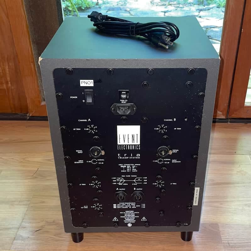 Event Tria Studio Monitor Powered Subwoofer - Sub Only