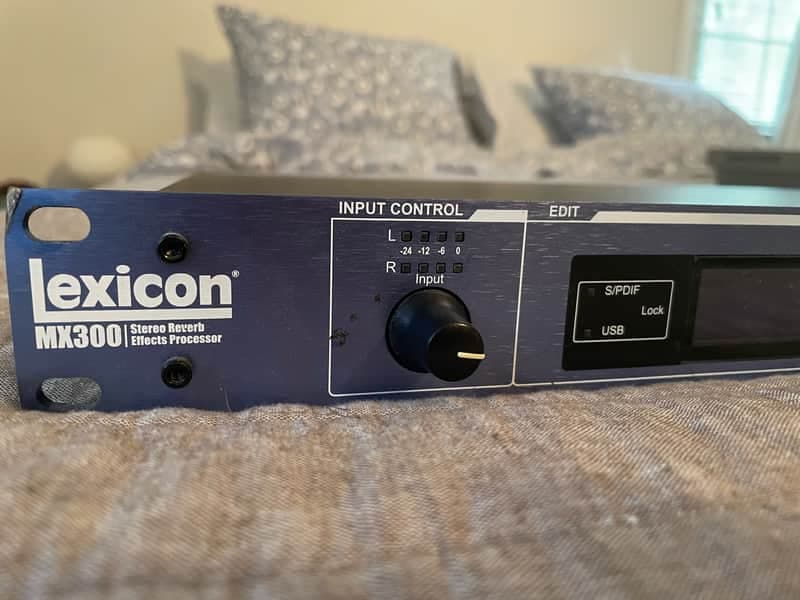 Lexicon MX300 Stereo Reverb Effects Processor 2010s - Blue