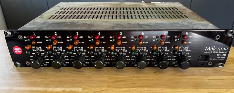 Millennia Media HV-3D 8-Channel Mic Preamp 2010s - Black