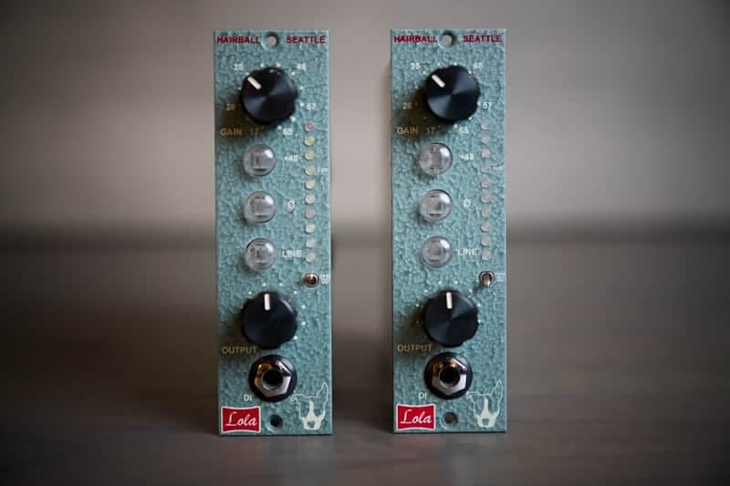 Hairball Audio Lola 500 Series Preamp (Pair)
