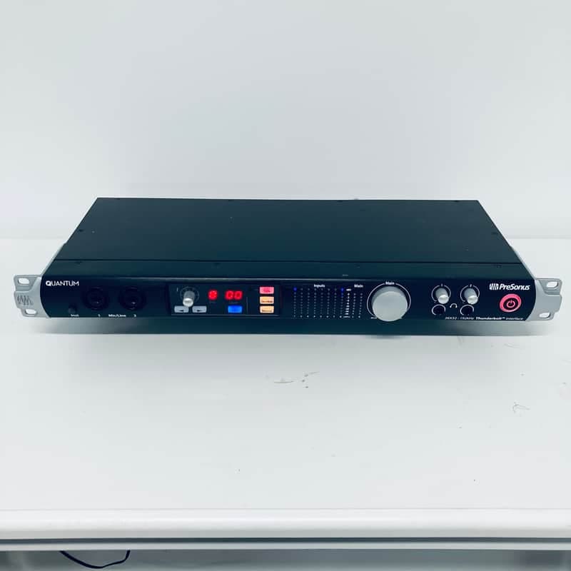 Presonus Quantum 26X32 192KHz Thunderbolt Interface ª Like NEW • Tested
