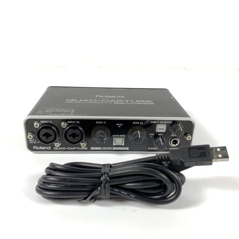 Roland UA-55 Quad-Capture USB 2.0 Audio Interface 2010s - Black TGHM
