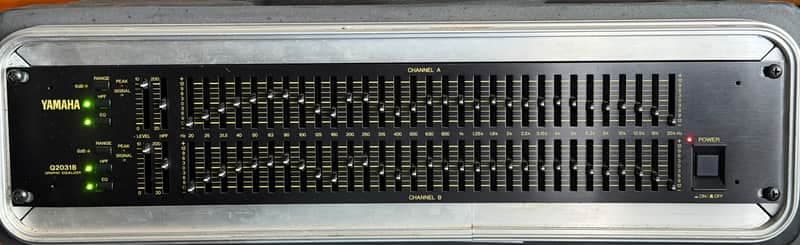 Yamaha Q2031B Dual-Channel Graphic Equalizer 2010s - Black