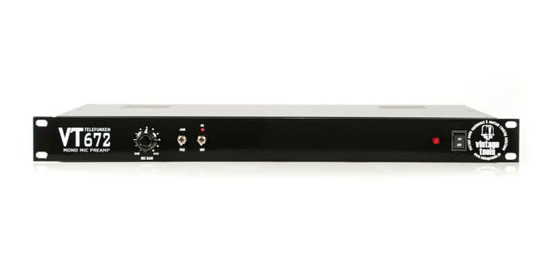 VT672 Telefunken Mikrofonpreamp | mono