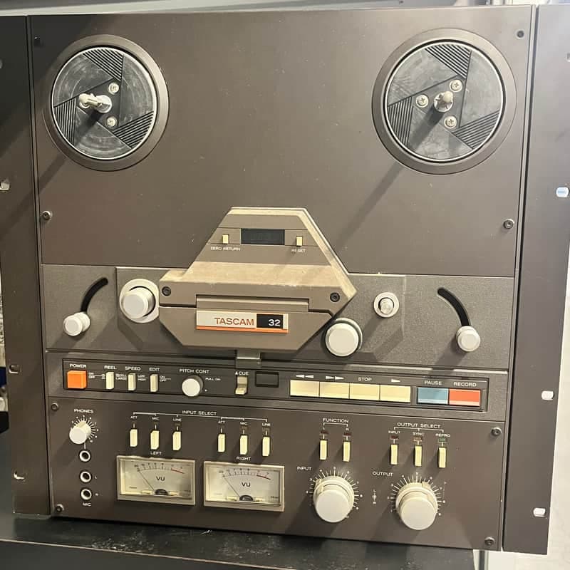1980’s Tascam 32 2-Track 1/4” Analog Tape Machine