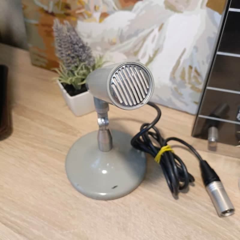 1970s USSR dynamic microphone Oktava MD-59 with XLR