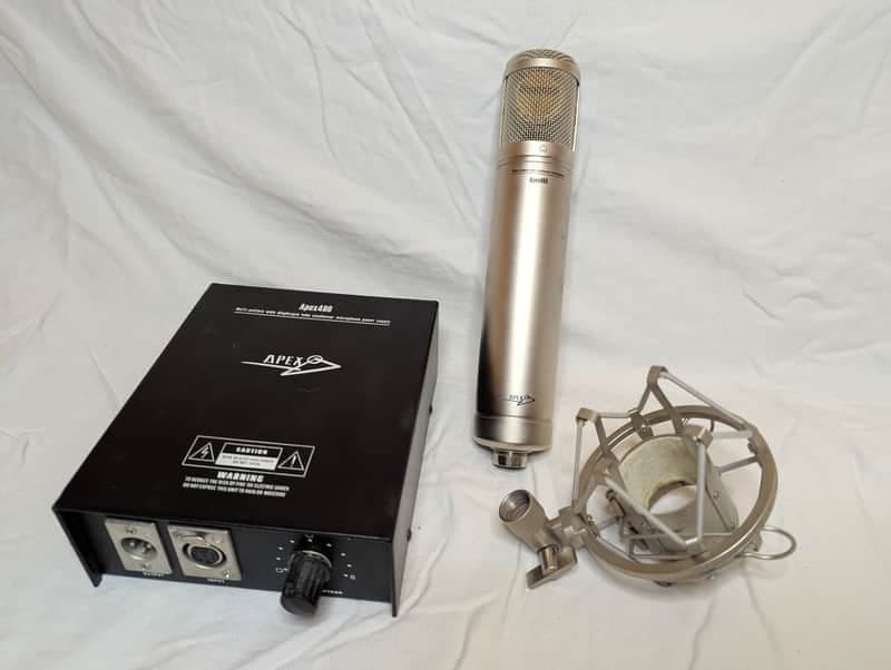Apex 460 Tube Mic, Modded: Peluso 67 Capsule, Cinemag Transformer