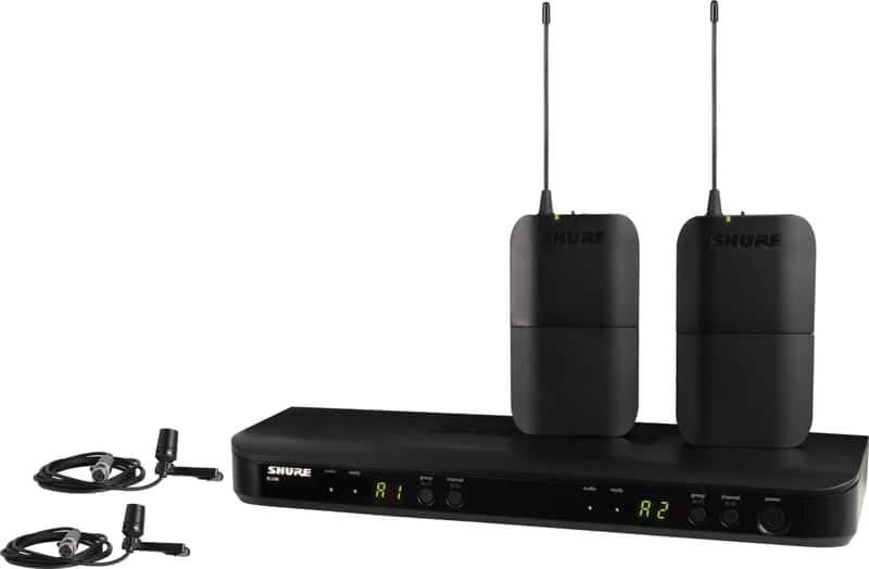 Shure BLX188/CVL Dual Lavalier Wireless Microphone System, J11 Band