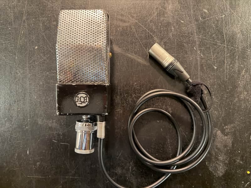 RCA 74-B Junior Velocity Ribbon Microphone 1940s - Common