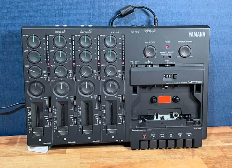 Yamaha MT50 4-track Cassette Recorder - New Internal Belt