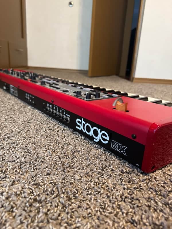 Nord Stage EX HA76 Hammer Action 76-Key Digital Piano 2008 - 2011 - Red