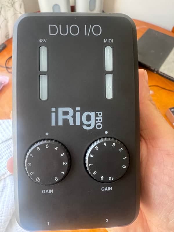 IK Multimedia iRig Pro Duo I/O 2-Channel Mobile Audio Interface 2020 - Present - Black