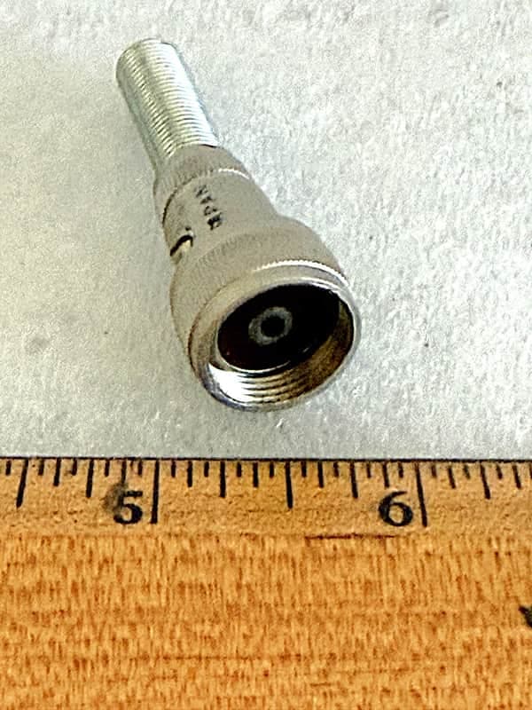 Switchcraft-Type 5/8" Screw-On Microphone Connector - 2501F (unused)