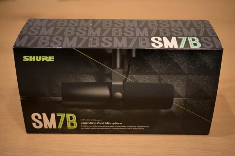 Shure SM7B Cardioid Dynamic Microphone - Brand New